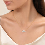 Selunyra Marquis Necklace wearing image 1