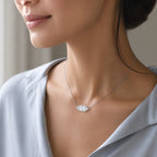 Selunyra Marquis Necklace wearing image 2