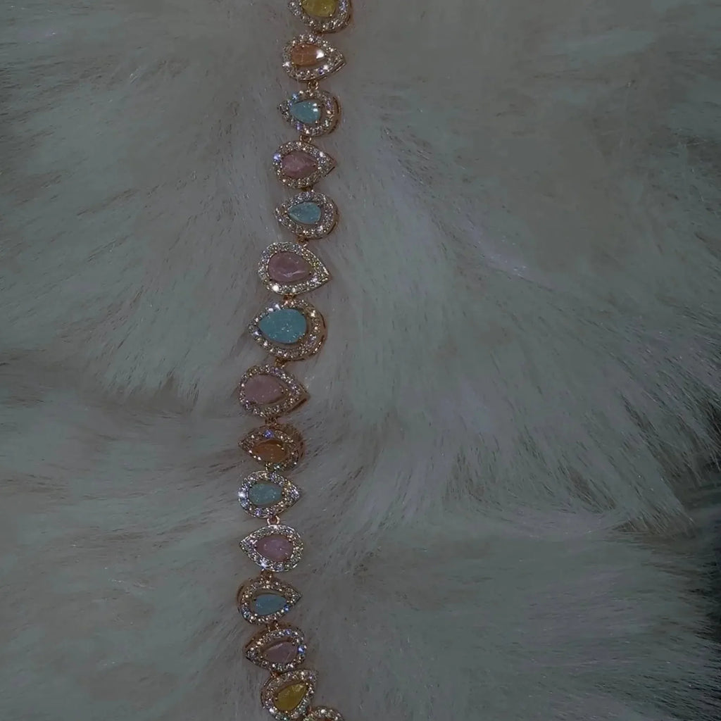 Selunyra Rainbow Oval Diamond Bracelet product image 2