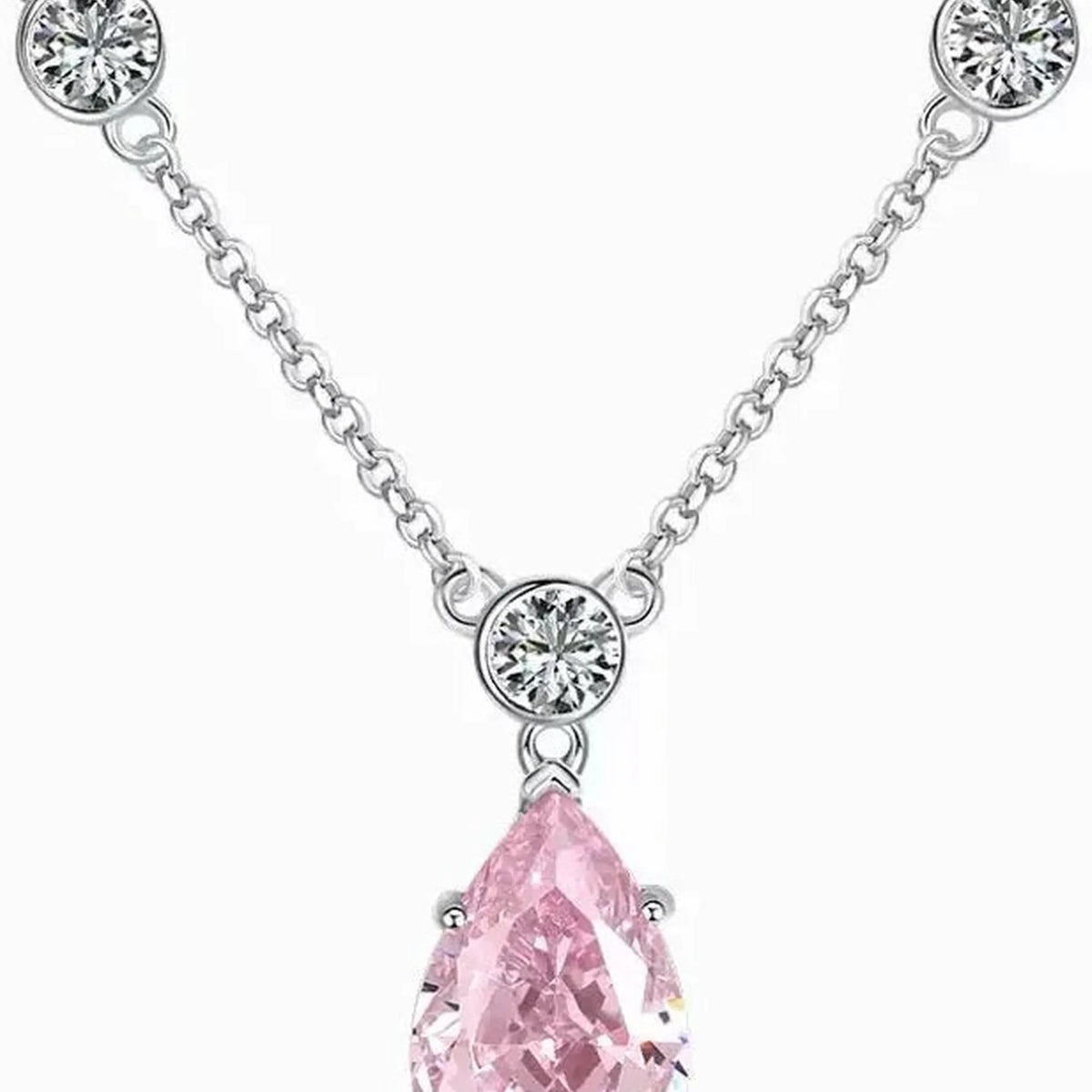 Selunyra Oval Diamond Love Necklace product image 1
