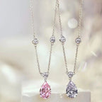 Selunyra Oval Diamond Love Necklace product image 2
