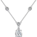 Selunyra Oval Diamond Love Necklace product image 3