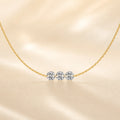 Selunyra Round Diamond Necklace product view 1