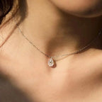 Selunyra Oval Diamond Necklace product view 3