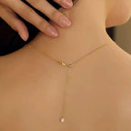 Selunyra Oval Diamond Necklace product view 4