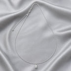 Selunyra Oval Diamond Necklace product view 5
