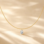 Selunyra Oval Diamond Necklace product view 8