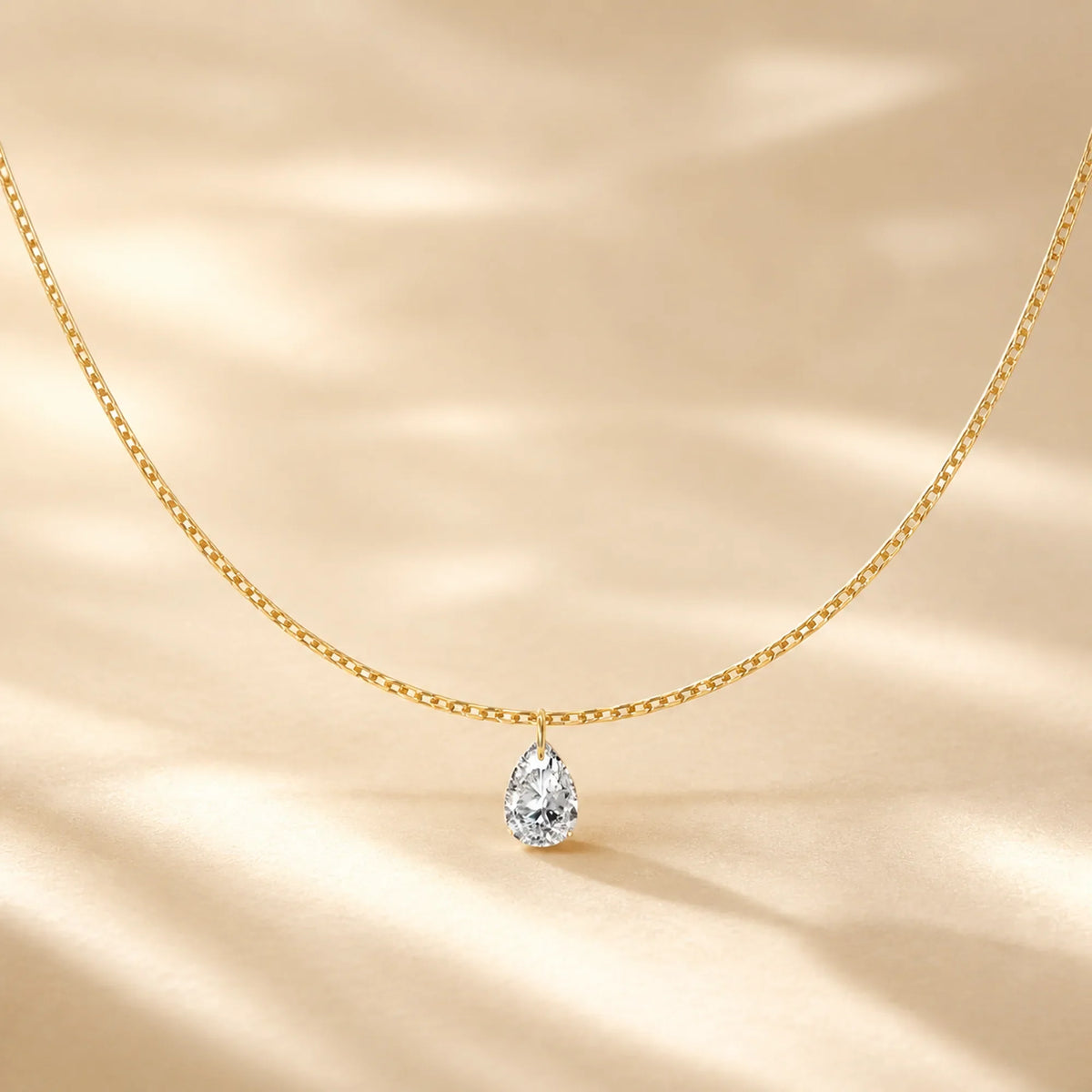 Selunyra Oval Diamond Necklace product view 8