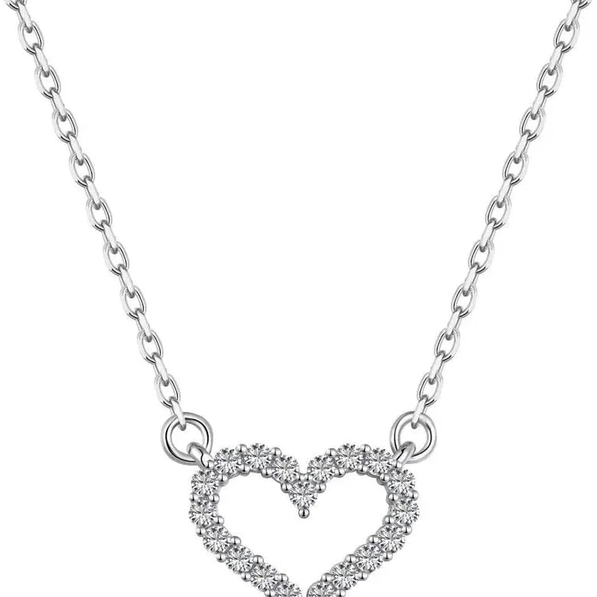 Selunyra Diamond Heart Necklace product image 1