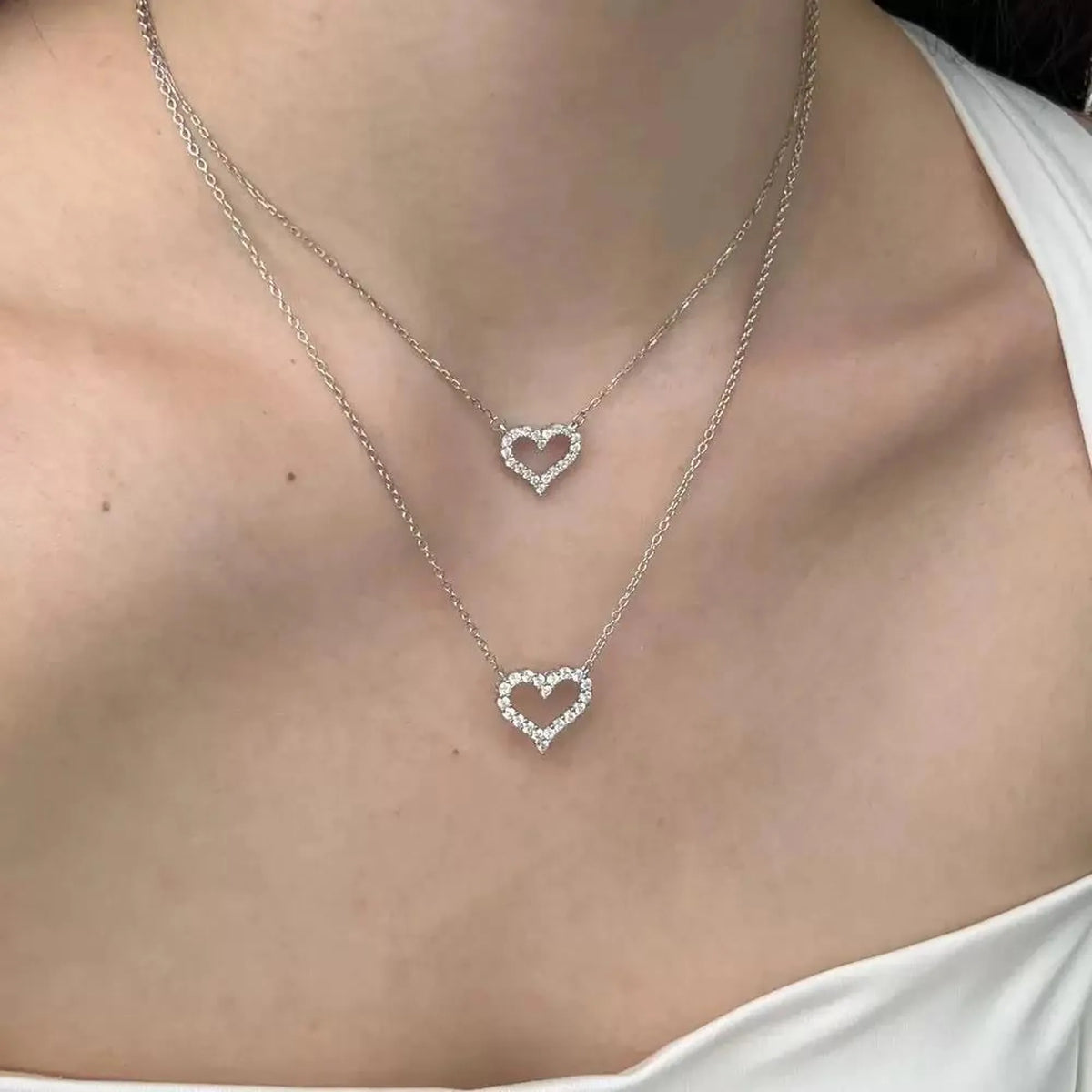 Selunyra Diamond Heart Necklace product image 3