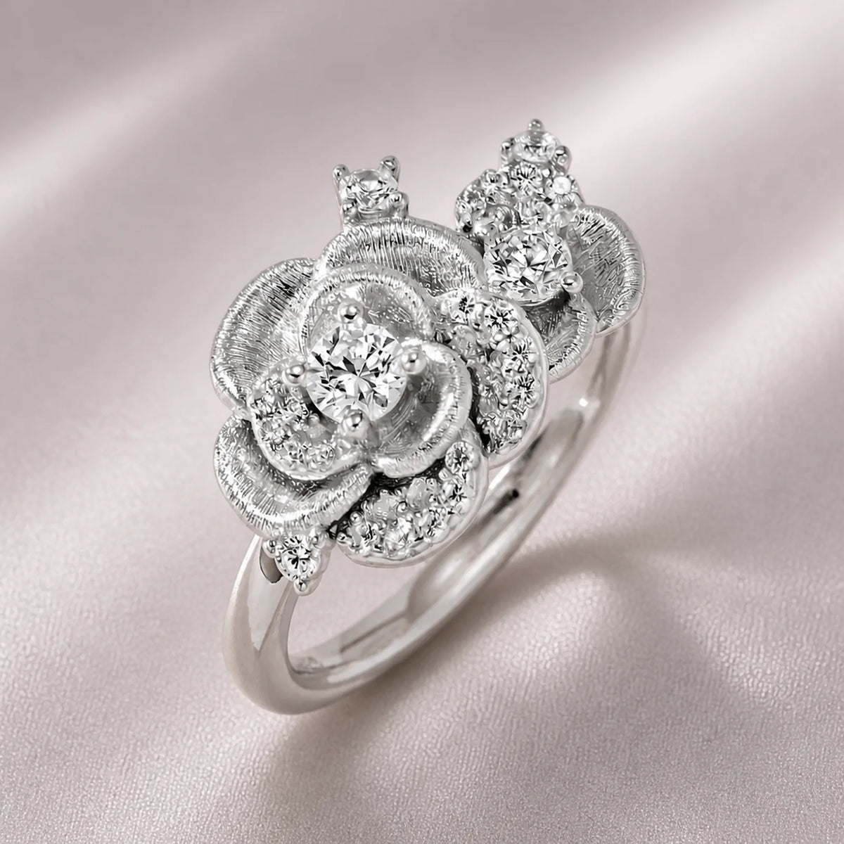Selunyra Rose Brushed Ring product view 1