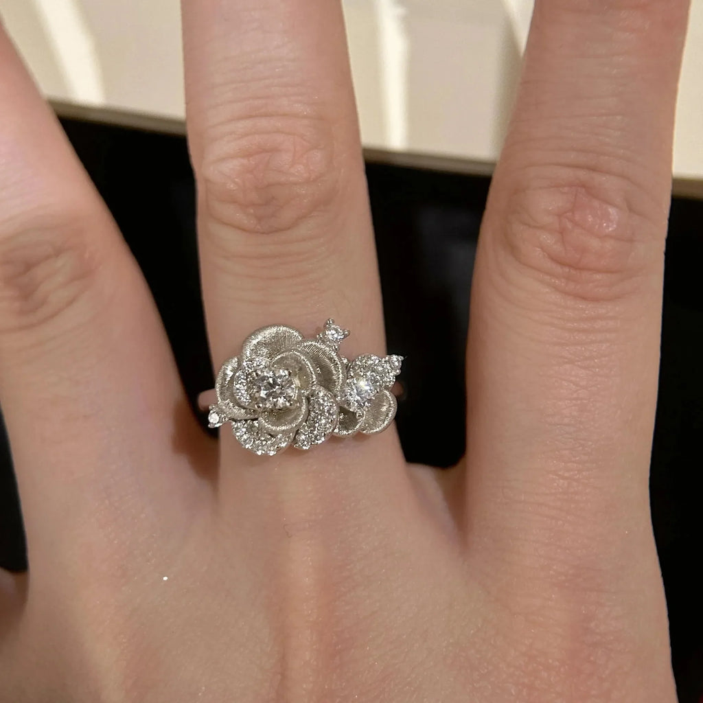 Selunyra Rose Brushed Ring product view 2
