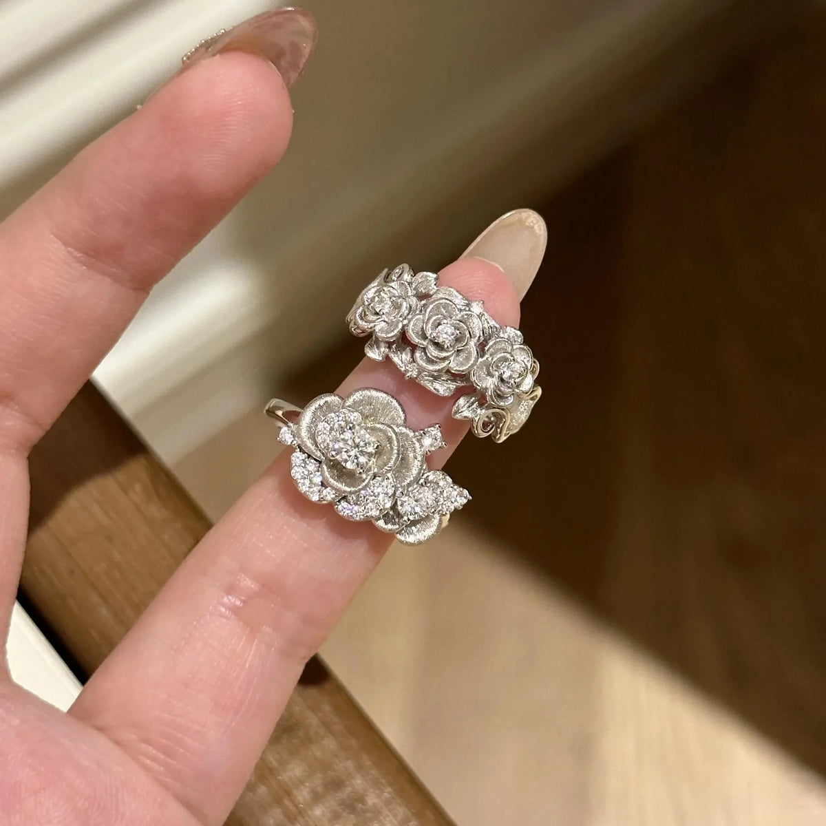 Selunyra Rose Brushed Ring product view 4