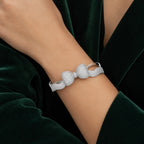Selunyra Aurora Bow Bracelet worn styling view 2