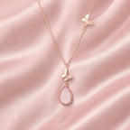 Selunyra Rose quartz Necklace product view 5
