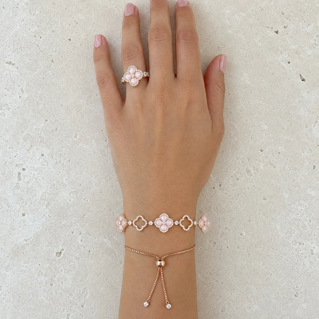 Selunyra Sakura Ring wearing image 2
