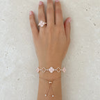 Selunyra Sakura Ring wearing image 2