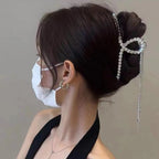 Selunyra Annie Claw Clip worn from the side