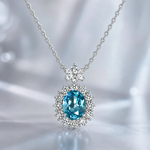 Selunyra Aquamarine D Necklace product view