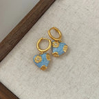 Selunyra Blue Heart matching earrings product view