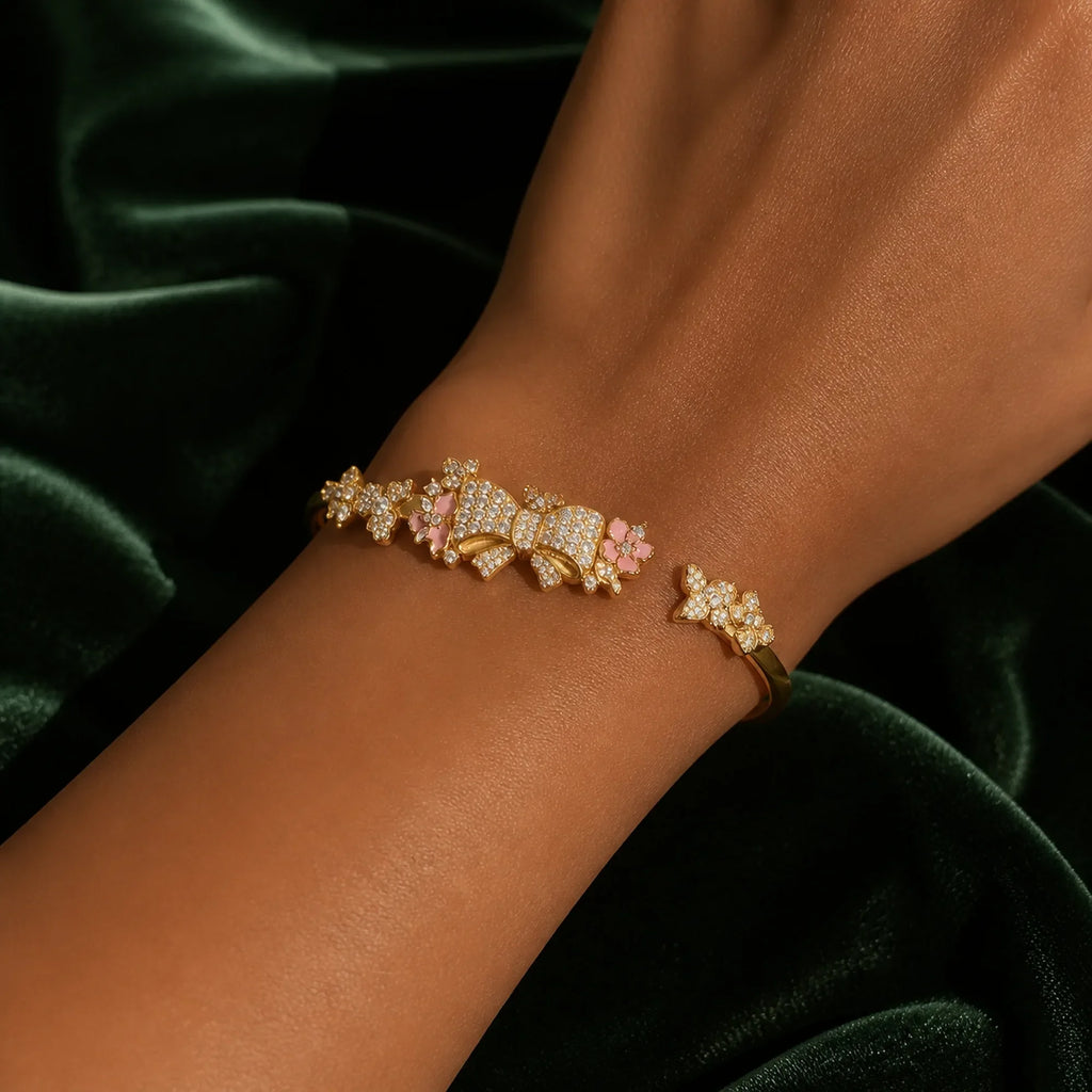Selunyra Chloris Bracelet worn on wrist 2