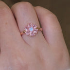 Selunyra Daisy Rose Gold Open Ring product image 2