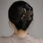 Selunyra French Chic Triangle Clip worn in hair 2