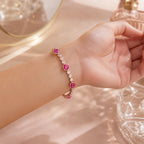 Selunyra Heart Bracelet worn on wrist 2