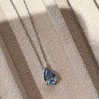 Selunyra Ice Blue D Teardrop Necklace product image 5