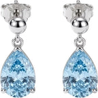 Selunyra Ice Blue D Teardrop Necklace product image 6