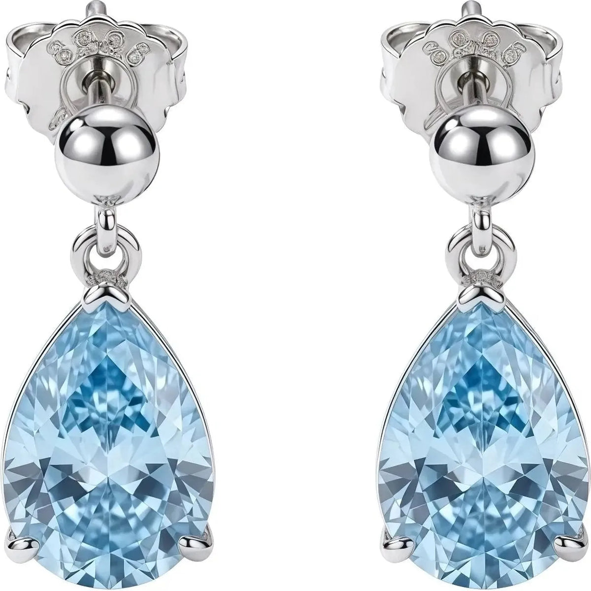 Selunyra Ice Blue D Teardrop Necklace product image 6