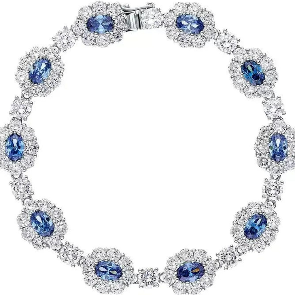 Selunyra Ice Blue Flower Bracelet product image 1