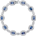 Selunyra Ice Blue Flower Bracelet product image 1