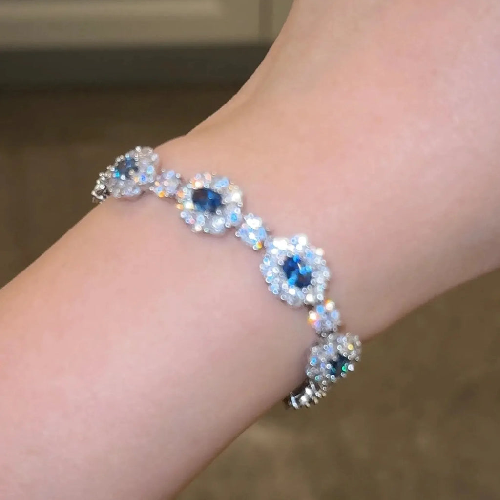 Selunyra Ice Blue Flower Bracelet product image 2