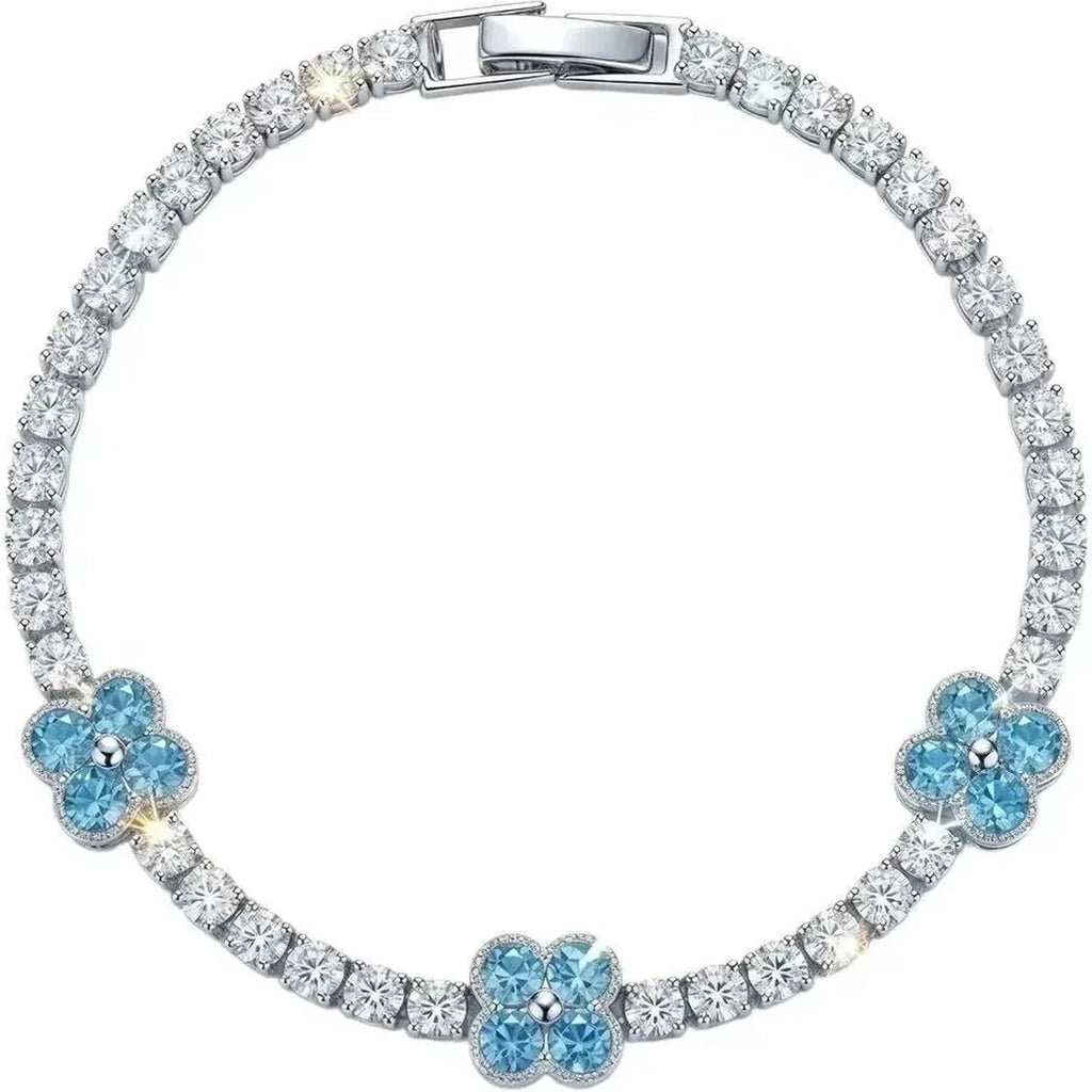 Selunyra Ice Blue Tennis Bracelet product image 1