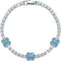Selunyra Ice Blue Tennis Bracelet product image 1