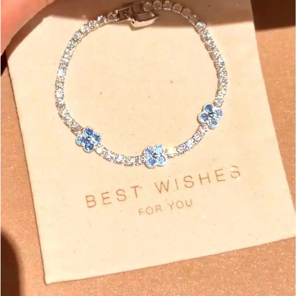 Selunyra Ice Blue Tennis Bracelet product image 2
