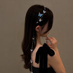 Selunyra Isabelle Headdress worn in a side hairstyle