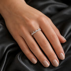 Selunyra Lace Ring style 1 worn on hand