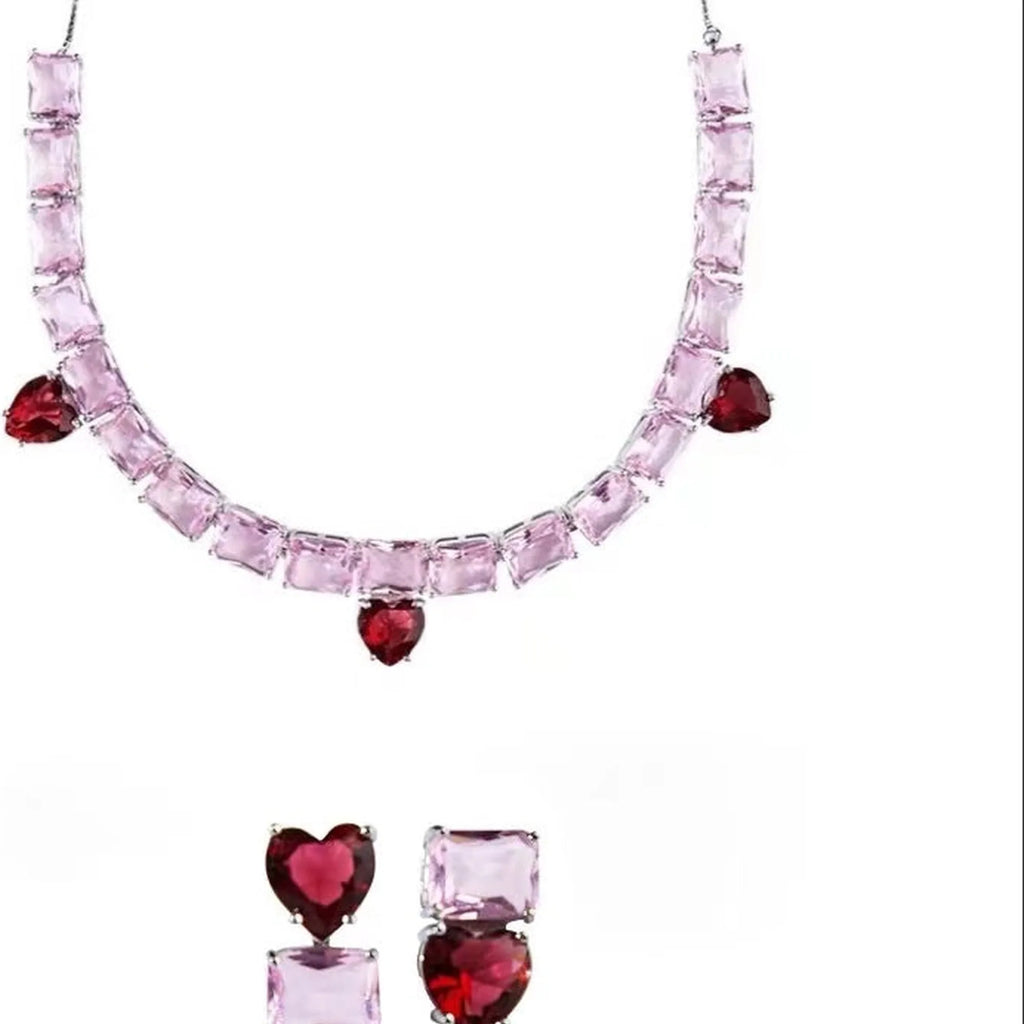 Selunyra Mimosa Necklace and earrings set