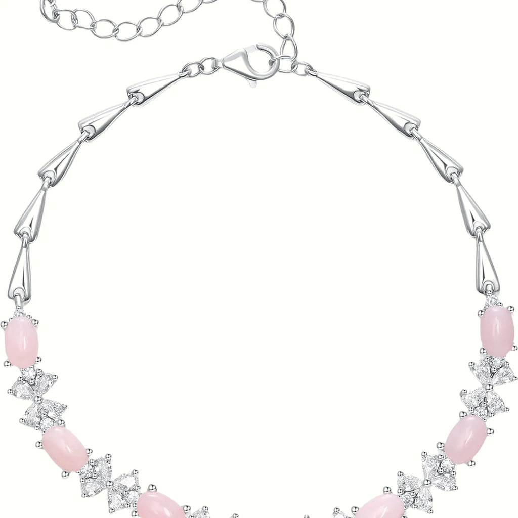 Selunyra Natural Pink Opal Bow Bracelet product image 1