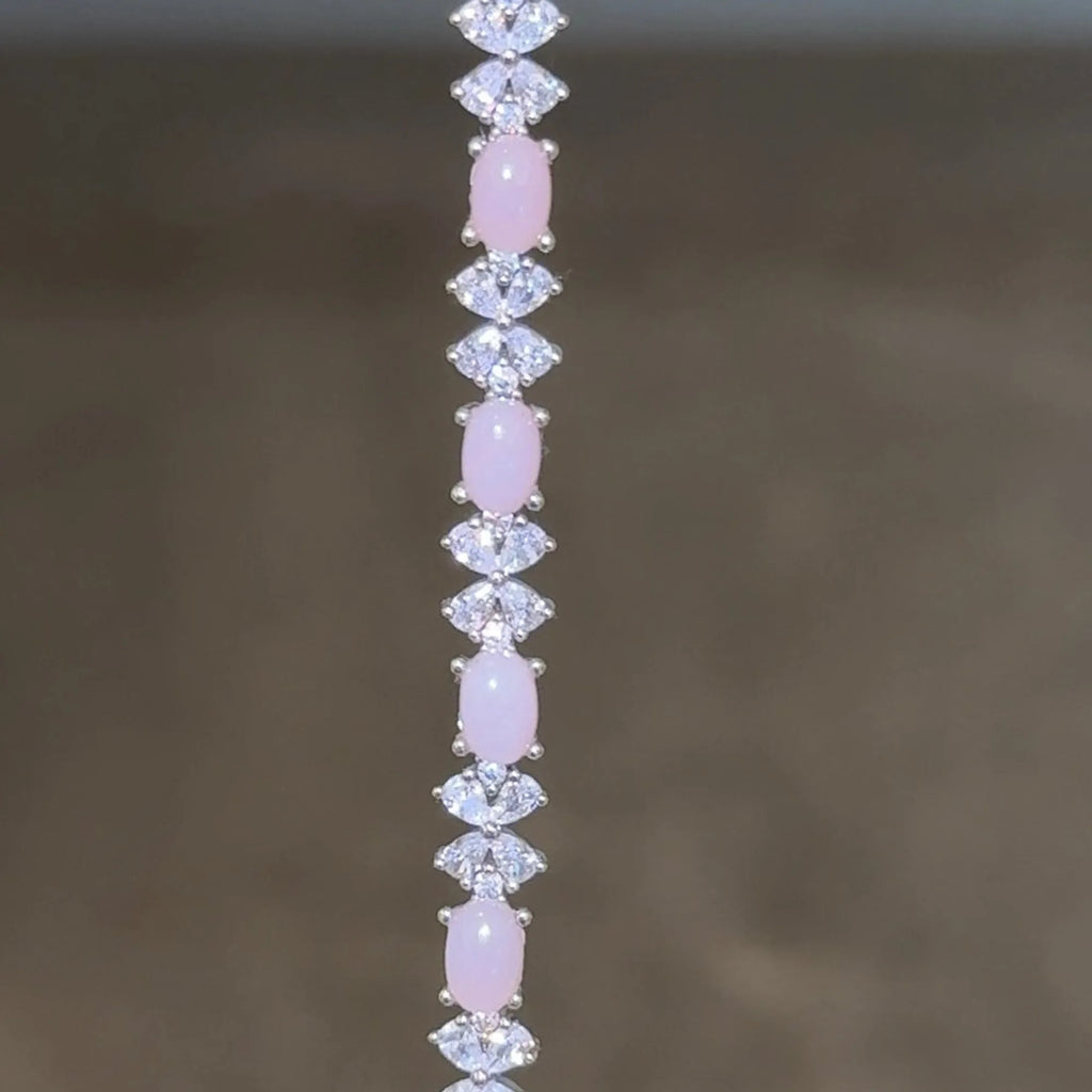 Selunyra Natural Pink Opal Bow Bracelet product image 3