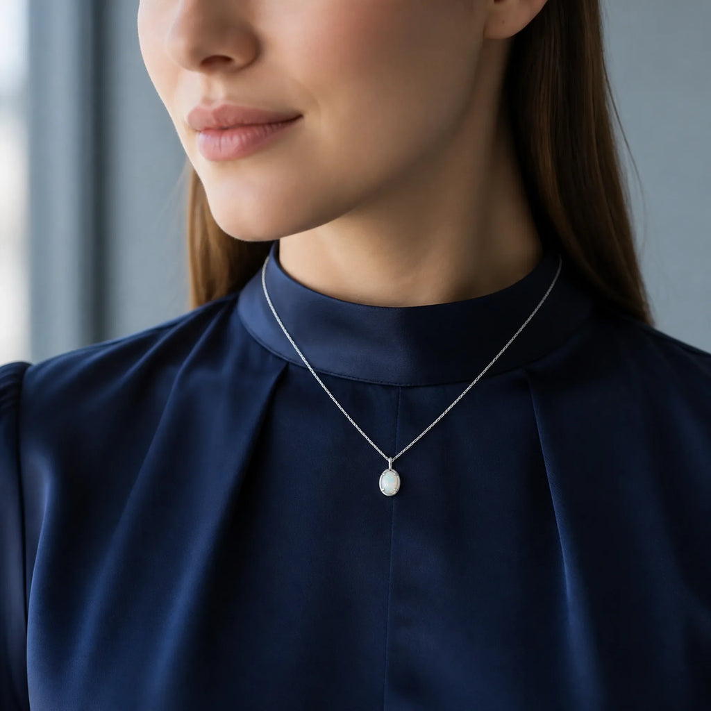 Selunyra Ozar Necklace worn styling 2