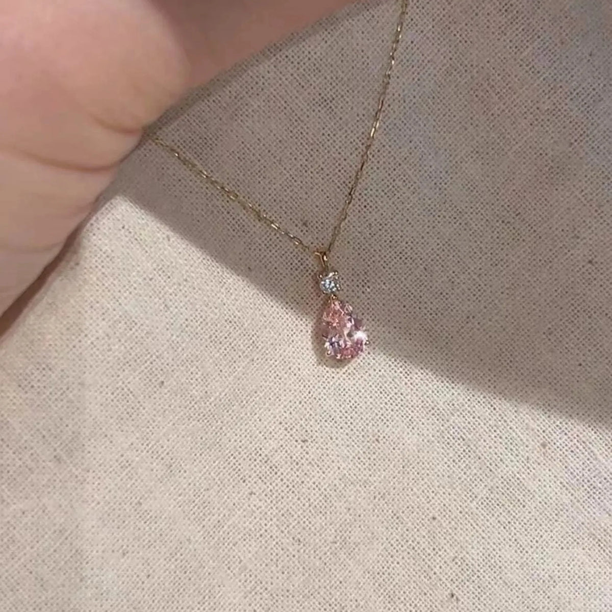 Selunyra Pink Diamond Necklace product image 2