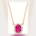 Selunyra Pink Sapphire Necklace product view