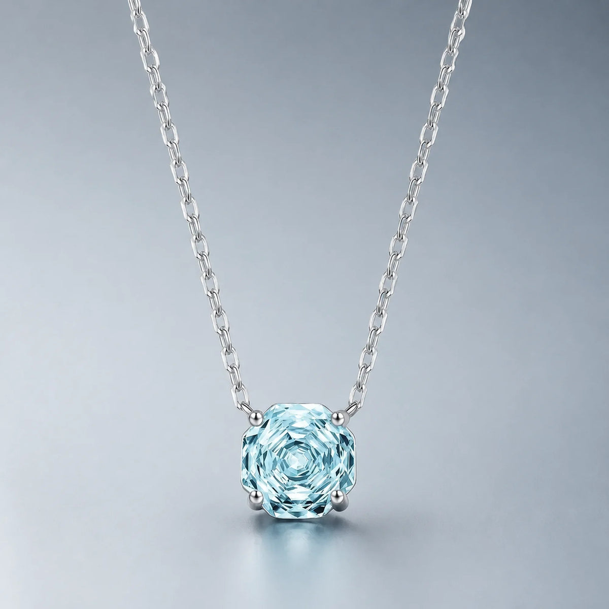 Selunyra Rose-Cut Blue D Necklace product view