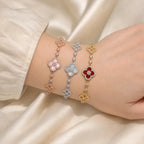 Selunyra Sakura Bracelet Collection worn on wrist 1