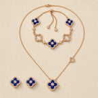 Selunyra Sakura Cleef Set in Royal Blue