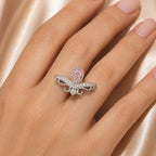 Selunyra Selena Ring worn on hand 1